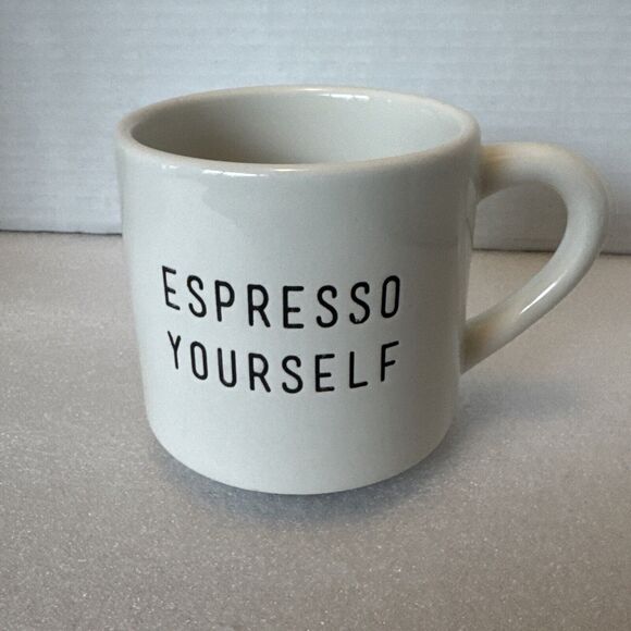 Coffee Mug "Espresso Yourself" White 12oz - Picture 5 of 5